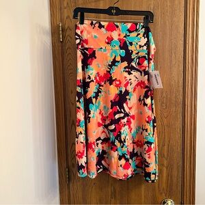 Lularoe Azure Skirt - 2XL - New - Multi